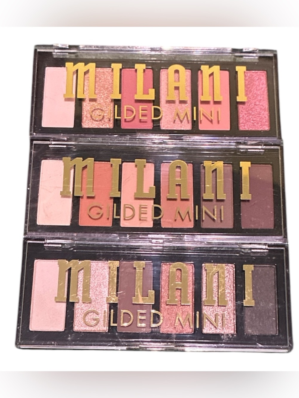 Milani Gilded Mini Eyeshadow Trio